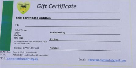 GIFT VOUCHERS ARE AVAILABLE
